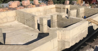 Фундамент с цокольным этажом под ключ заказать в Лабинске - фундамент цокольный этаж под ключ цена от 7150 руб за м2
